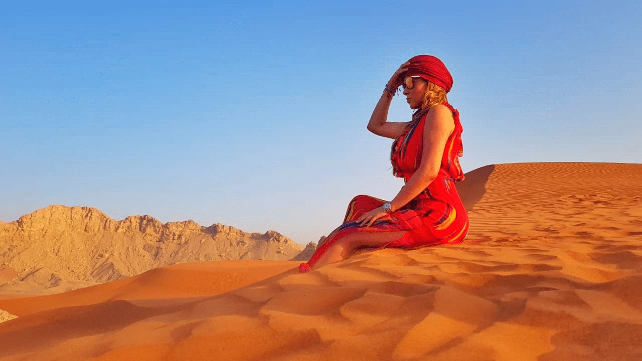 red sand desert safari dubai